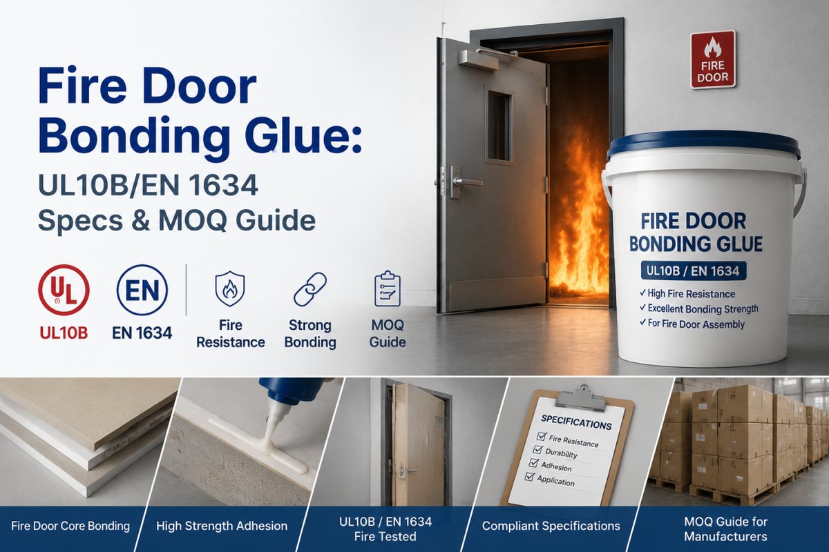 Fire Door Bonding Glue: UL10B/EN 1634 Specs & MOQ Guide