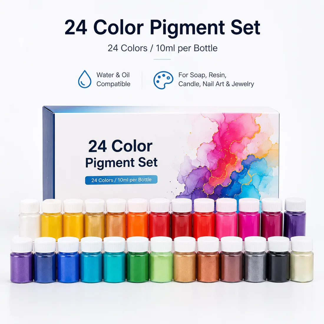 24 Color Pigment Set