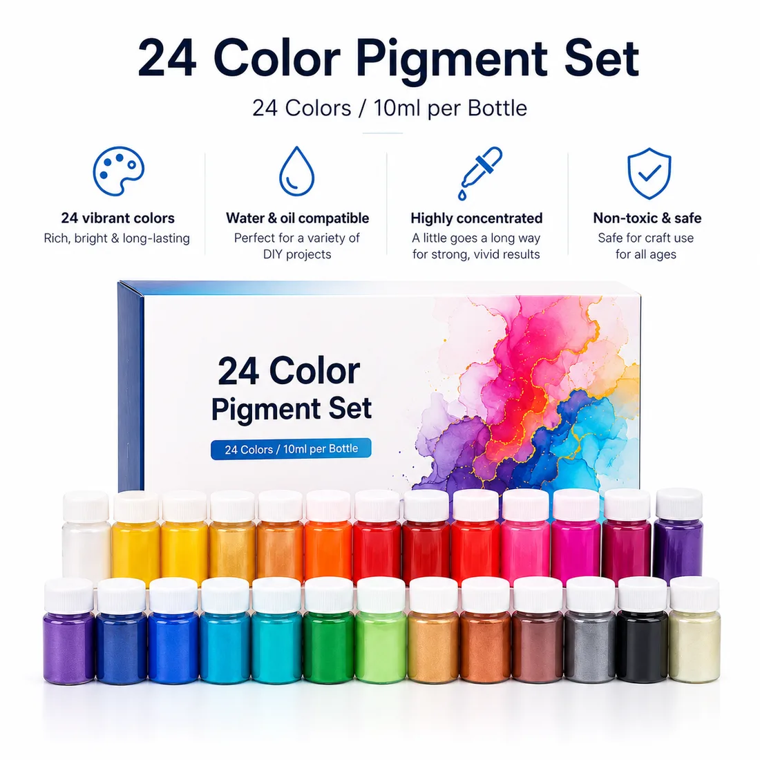 24 Color Pigment Set