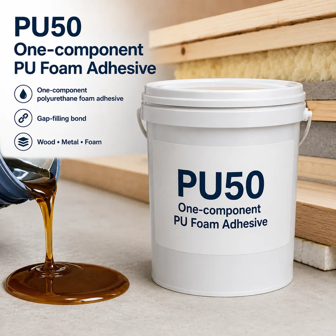 One-component PU Foam Adhesive