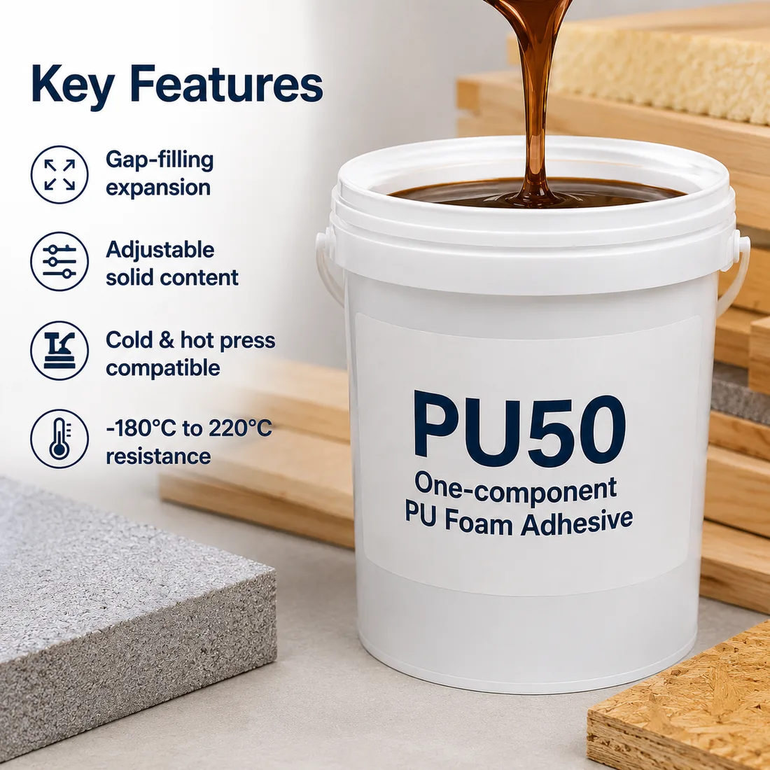 One-component PU Foam Adhesive