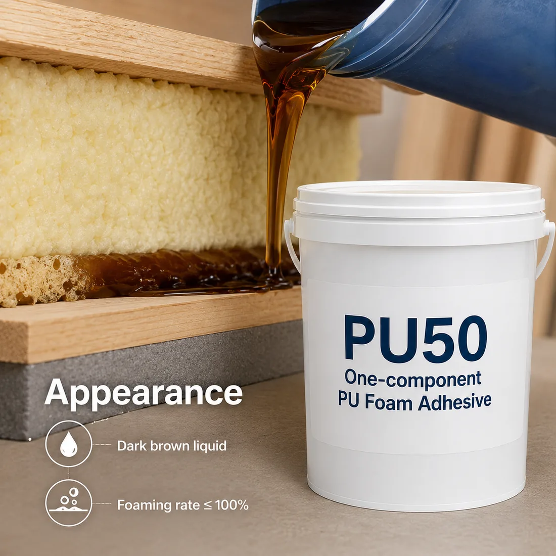One-component PU Foam Adhesive