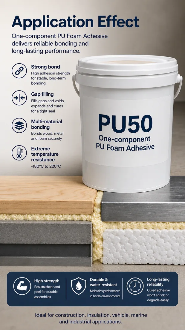 One-component PU Foam Adhesive