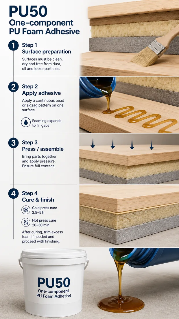 One-component PU Foam Adhesive