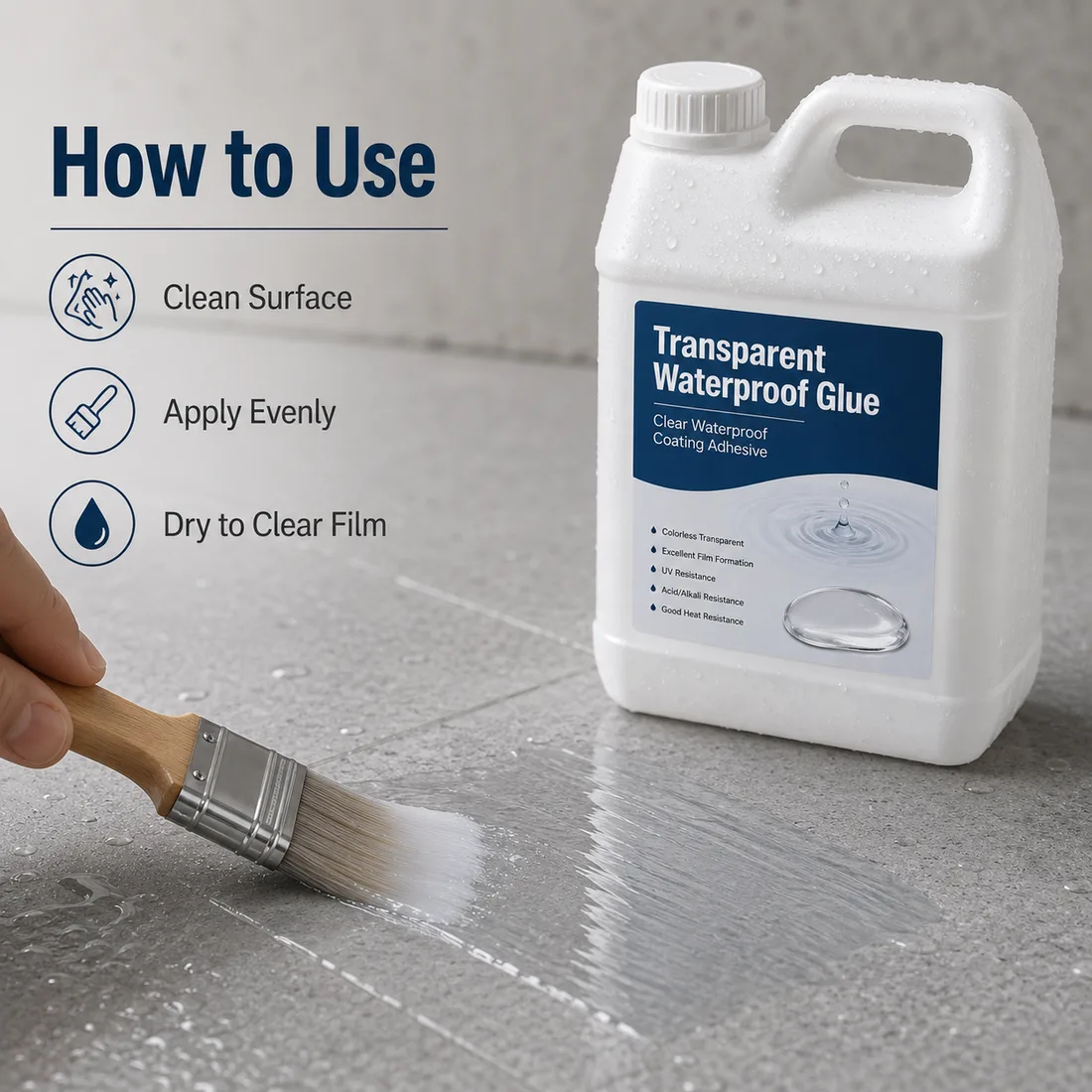 Transparent Waterproof Glue