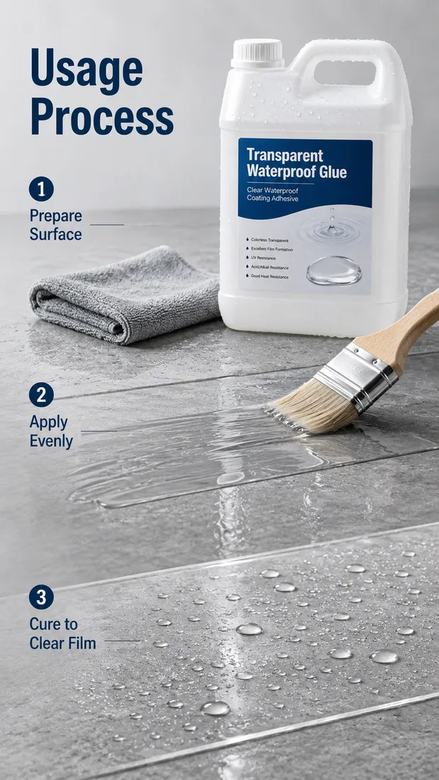 Transparent Waterproof Glue