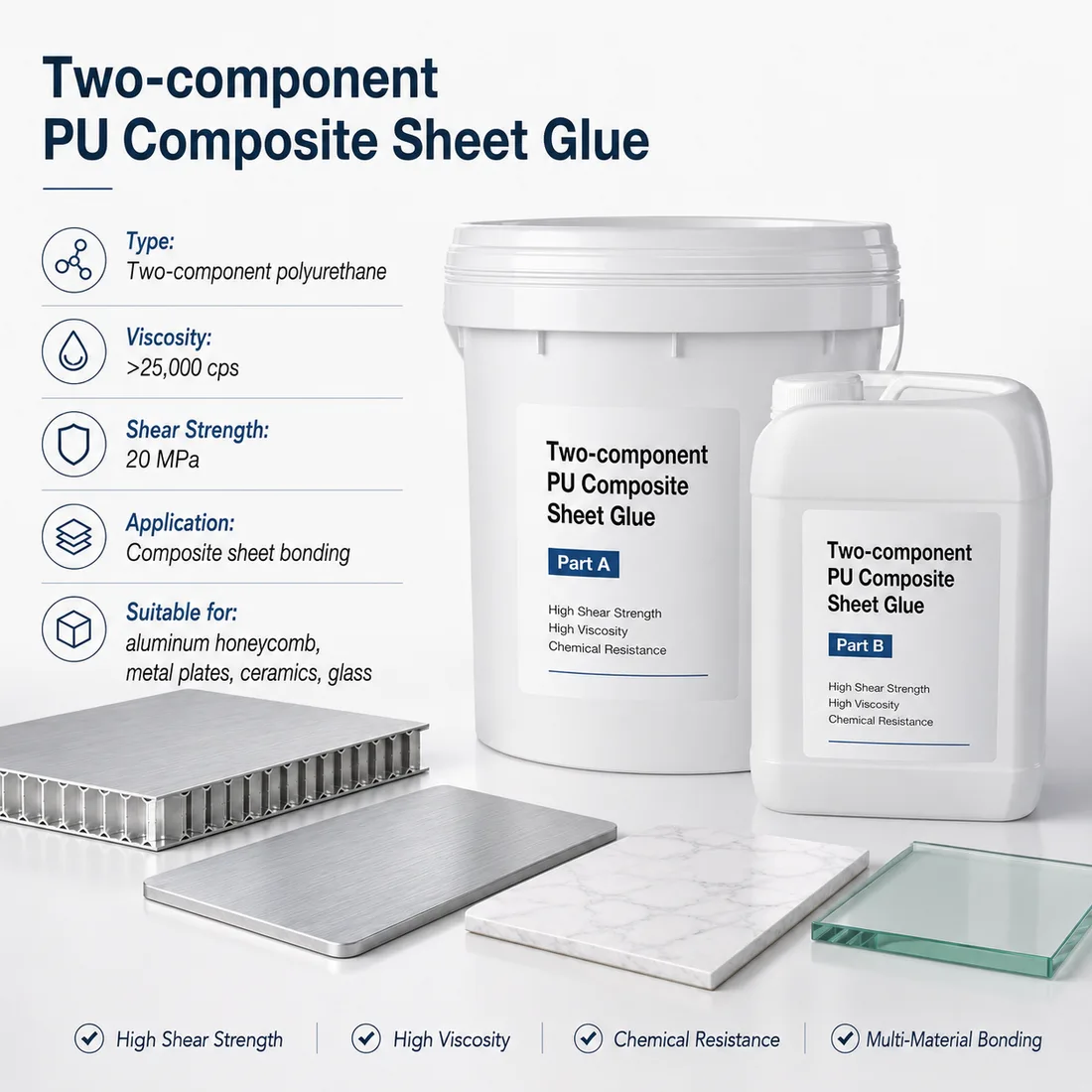 Two-component PU Composite Sheet Glue
