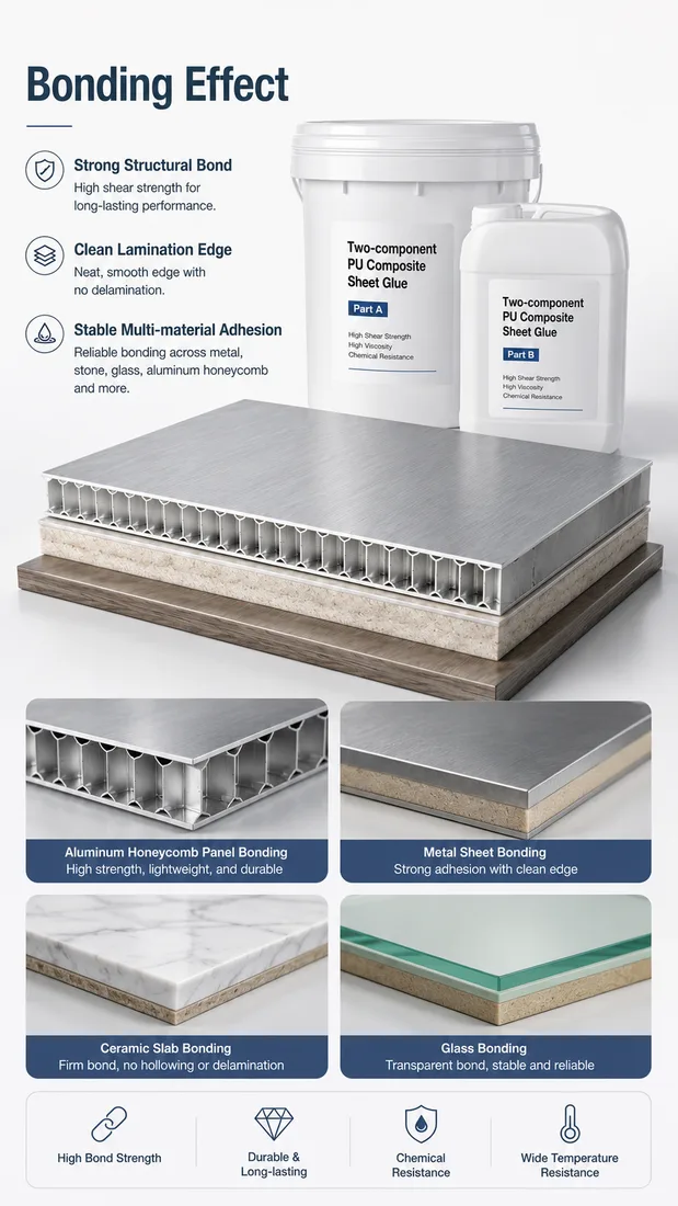 Two-component PU Composite Sheet Glue