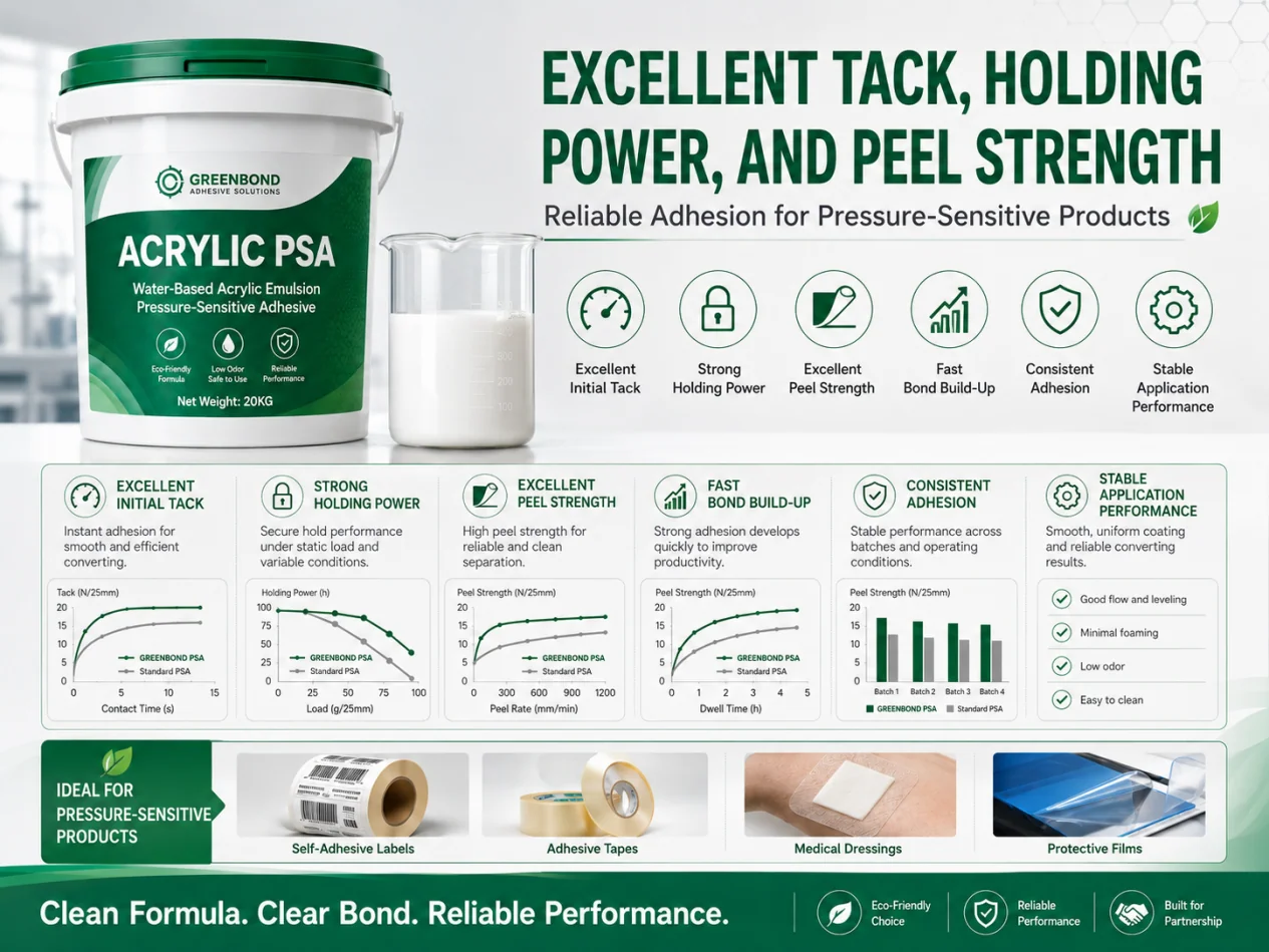 Waterborne Pressure Sensitive Adhesive