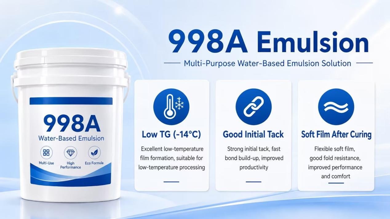 998A Water-Based White Emulsion
